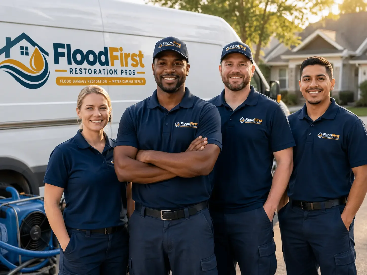 Flood Damage Restoration company in Mccutchenville, OH